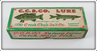 Vintage Creek Chub Pikie Scale Jointed Pikie Empty Box