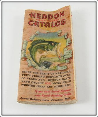 Vintage Heddon Vest Pocket Catalog