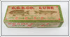 Vintage Creek Chub Silver Flash Injured Minnow Empty Lure Box