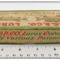 Creek Chub Silver Flash Injured Minnow Empty Box