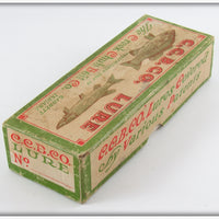 Creek Chub Silver Flash Injured Minnow Empty Box