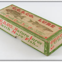 Creek Chub Silver Flash Injured Minnow Empty Box