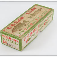 Creek Chub Silver Flash Injured Minnow Empty Box