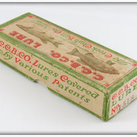 Creek Chub Silver Flash Injured Minnow Empty Box