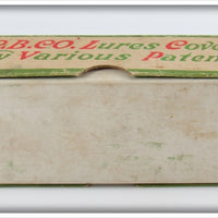 Creek Chub Silver Flash Injured Minnow Empty Box