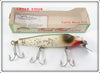 Vintage Creek Chub Silver Flash Snook Pikie Lure In 718 Box
