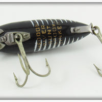Heddon Black Shore Early River Runt Spook Sinker In Box