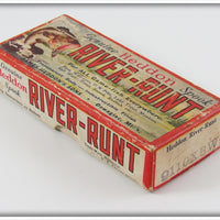 Heddon Black Shore Early River Runt Spook Sinker In Box