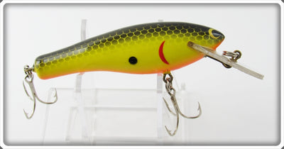 Bagley Black On Chartreuse Diving Bang-O-B