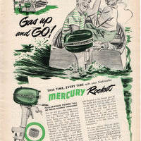 1948 Mercury Rocket Boat Motor Ad