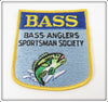 Vintage B.A.S.S. Bass Anglers Sportsman Society Patch