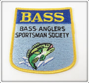 Vintage B.A.S.S. Bass Anglers Sportsman Society Patch
