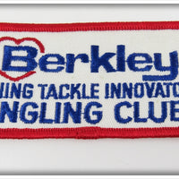 Vintage Berkley Fishing Tackle Innovations Angling Club Patch 