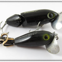 Arbogast Black Jitterbug Pair
