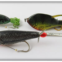 Burke Flex Plug Lot Of Three