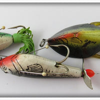 Burke Flex Plug Lot Of Three