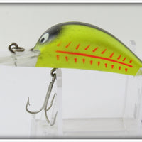 Heddon YFO Fluorescent Yellow Red Ribs Hedd Hunter