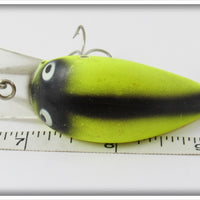 Heddon YFO Fluorescent Yellow Red Ribs Hedd Hunter