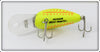 Heddon YFO Fluorescent Yellow Red Ribs Hedd Hunter
