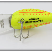 Heddon YFO Fluorescent Yellow Red Ribs Hedd Hunter