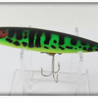Heddon GRA Fluorescent Green Crawdad Dying Flutter