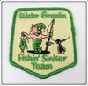 Vintage Water Gremlin Fishin' Sinker Team Patch