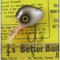 Big Z's Better Baits Ronnie Zint's Grey & Black Porky Ubangi On Card