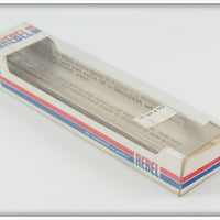 Rebel Naturalized Striped Bass Minnow In Box