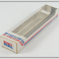 Rebel Naturalized Striped Bass Minnow In Box