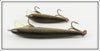 Rebel Naturalized Bass Floater Minnow Pair In Boxes
