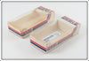 Rebel Naturalized Bass Floater Minnow Pair In Boxes