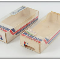 Rebel Naturalized Bass Floater Minnow Pair In Boxes