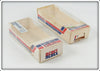 Rebel Naturalized Bass Floater Minnow Pair In Boxes