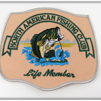 Vintage North American Fishing Club Life Member Patch 