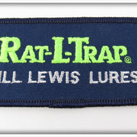 Vintage Rat-L-Trap Bill Lewis Lures Patch