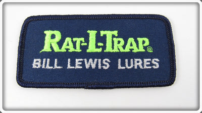 Vintage Rat-L-Trap Bill Lewis Lures Patch