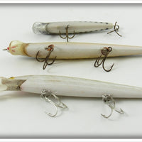 Rebel Spoon Bill Minnow & Floating Minnow Lot Of Three With One Box