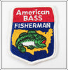 American Bass Fisherman Patch
