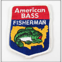 American Bass Fisherman Patch