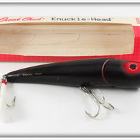 Creek Chub Black Knuckle Head Lure With Box 