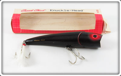 Creek Chub Black Knuckle Head Lure With Box 