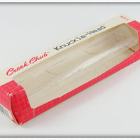 Creek Chub Black Knuckle Head With Box