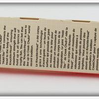 Creek Chub Black Knuckle Head With Box