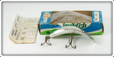 Vintage Kwikfish Lures Ltd Silver Plate K14 Lure In Box