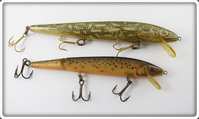 Rebel Floater Pair: Natural Bass & Natural Trout