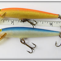 Rapala Floating Pair: Gold/Orange & Silver Blue