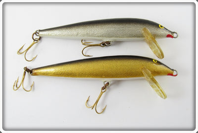 Rapala Countdown Pair: Silver/Black & Gold/Black