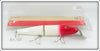 Creek Chub Red & White Jointed Husky Pikie Lure With Package 
