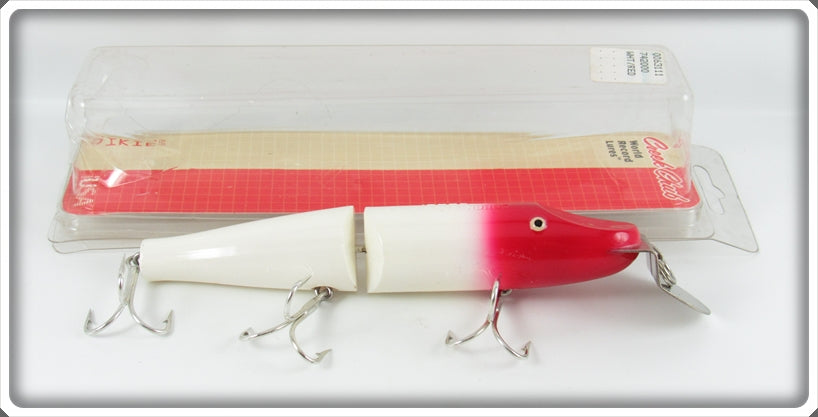 Creek Chub Red & White Jointed Husky Pikie Lure With Package 