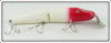 Creek Chub Red & White Jointed Husky Pikie With Package